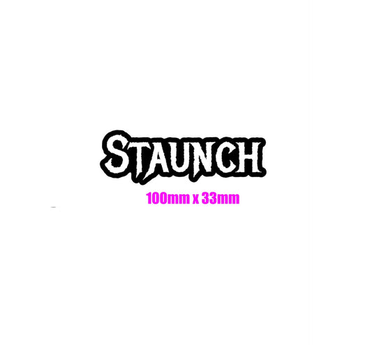 PROFILE CUT STAUNCH STICKERS