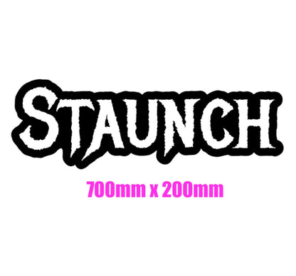 PROFILE CUT STAUNCH STICKERS